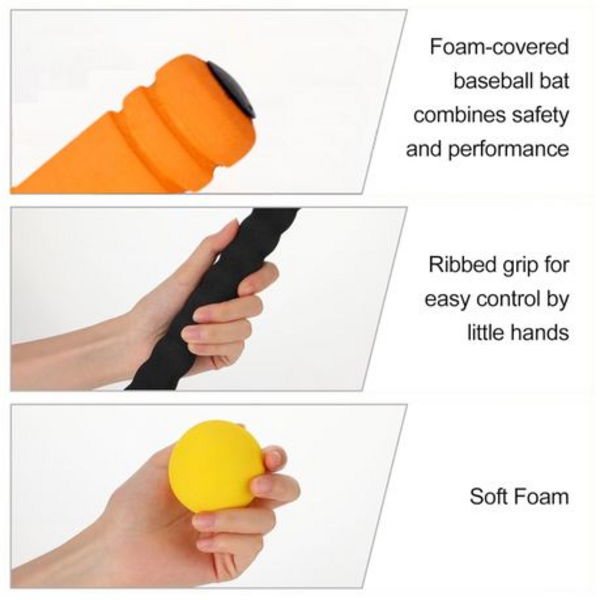 Hit a Home Run with Our Soft Foam Baseball Set - Image 21