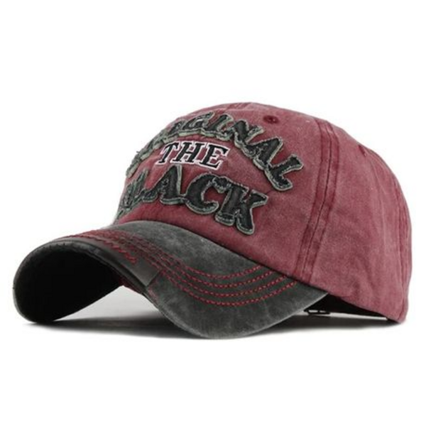 Black - Step Up Your Style with the Washed Classic Vintage Retro Baseball Cap! - Image 4