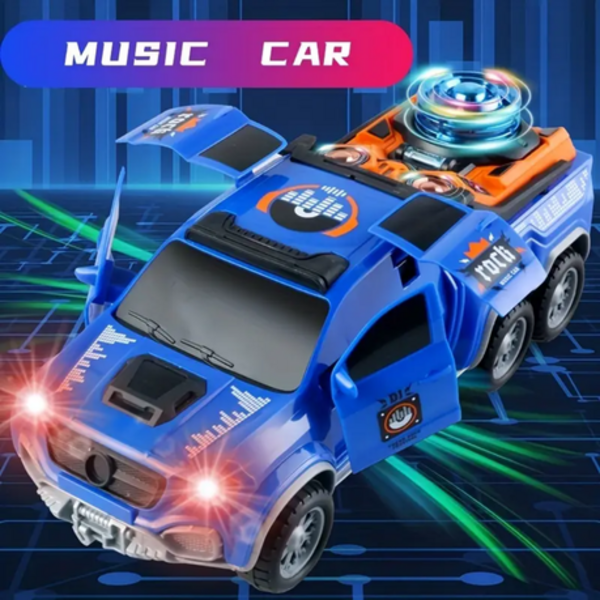 Rotating Stunt Pickup Truck Electric Off-Road Vehicle Music Lights Car - Image 8