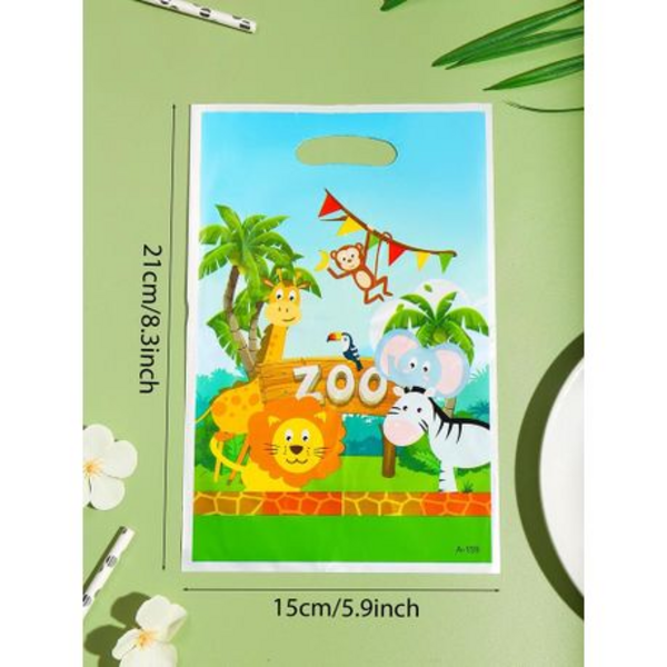 Wildly Fun Party Favors: Zoo Animals Birthday Party Bags