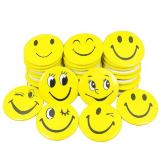 Pin-tastic Smiles: A Variety Pack of Smiley Face Pins! Favours Gifts Prizes
