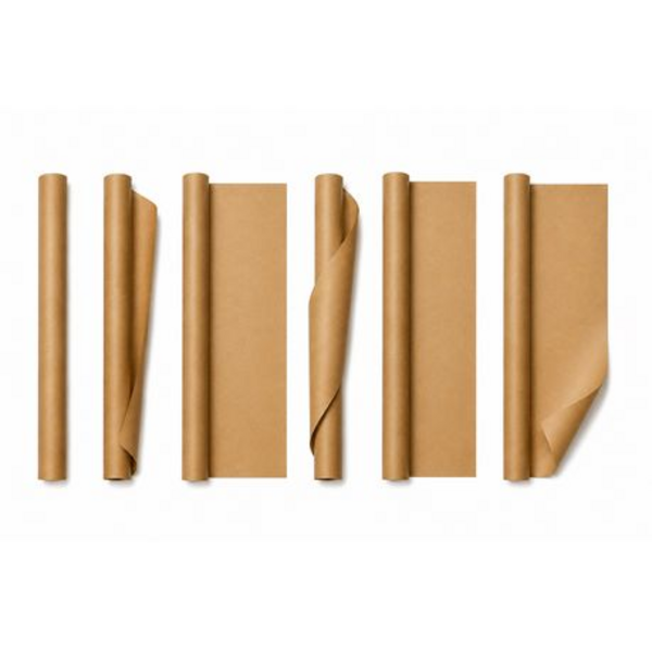Brown Kraft Paper Roll - 1.2m x 10m - Light - Eco-Friendly - Packing Craft