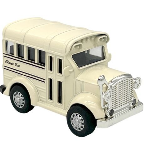 Die-Cast Metal Toy Bus