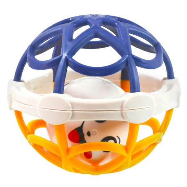 Kids/Baby Soft Rubber Rattle Ball Toy - Set of 2 - Image 2