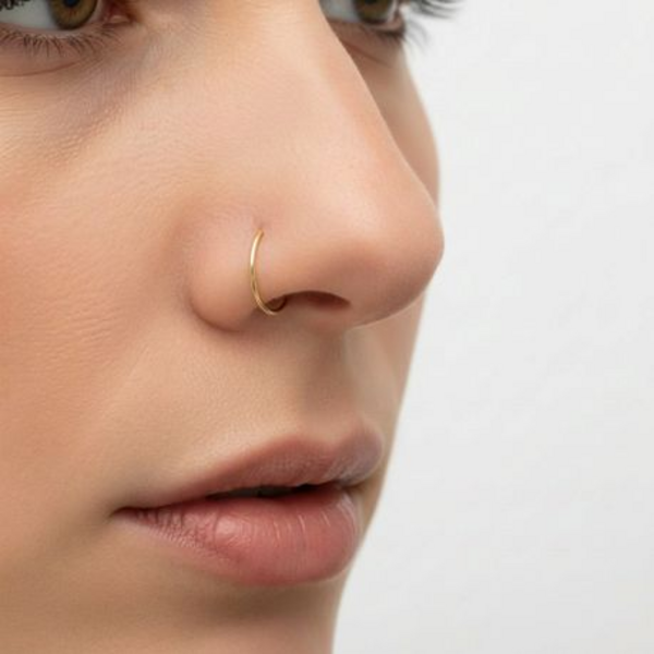Elevate your style with simplicity and elegance nose ring - Image 13