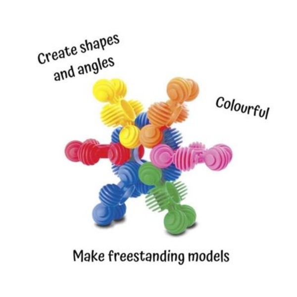 70 Piece Interlocking STEM Sunflower Building and Construction Block Toys