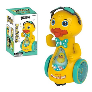 Quackers Galore! The Wacky Toy Ducking Rolles around Your Home