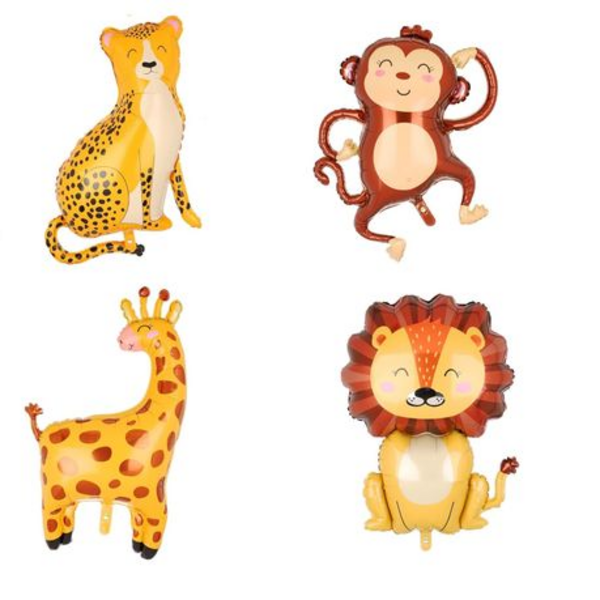 Jungle Animal Balloon Garland Kit