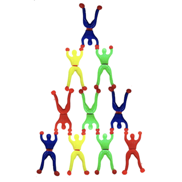 Sticky Men Takeover - 20 Pack of Wall-Climbing Fun for Parties and Prizes - Image 3