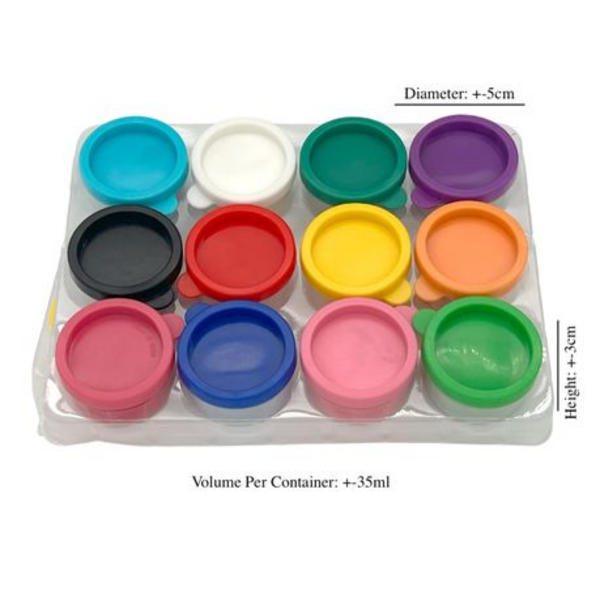Bringing Art to Life for Little Ones with 12 Vibrant Colors & 6 Canvas