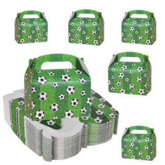 24-Piece Soccer Themed Gift & Party Favor Loot Boxes
