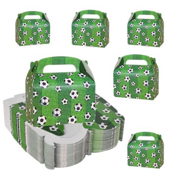 24-Piece Soccer Themed Gift & Party Favor Loot Boxes