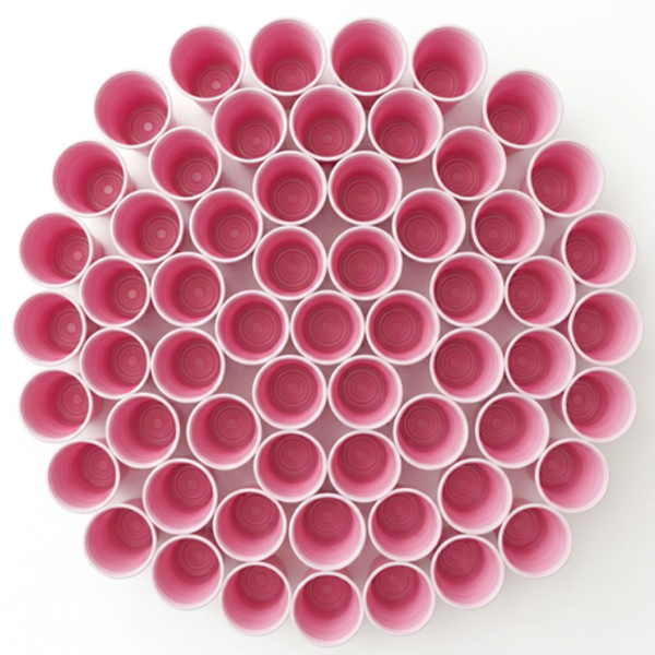 50 Disposable Party Cups - 470ml / 16oz Sturdy Plastic Drinking Cups - Image 27