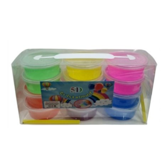 Slime Tubs — Pack of 12 Assorted Colours