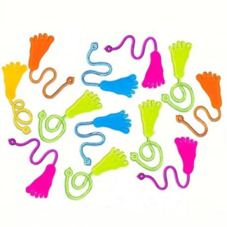 Stretchy Feet Party Favour Pack for Endless Fun! School Classroom or Gifts