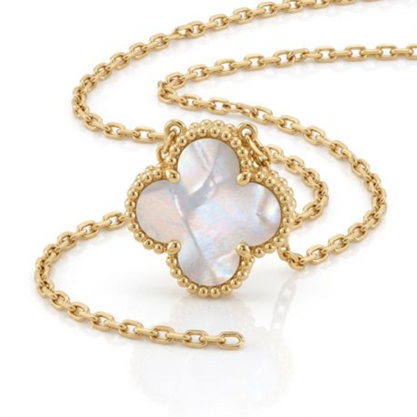 Four Leaf Clover - Van Cleef Pendant Necklace - Luck in Bloom - Image 17