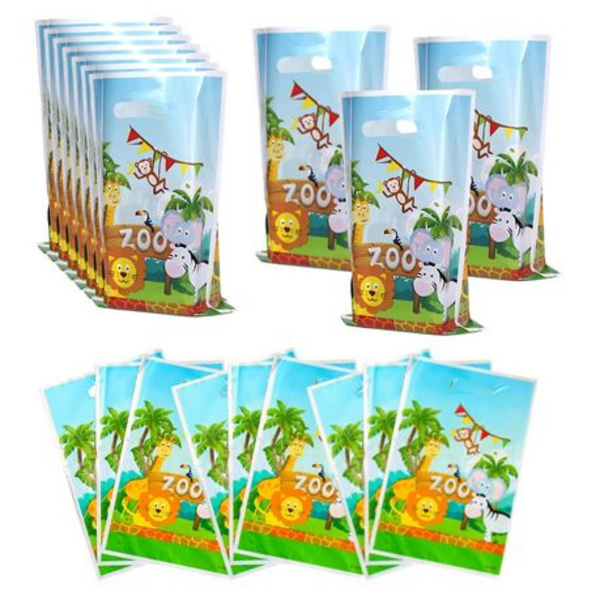 Wildly Fun Party Favors: Zoo Animals Birthday Party Bags