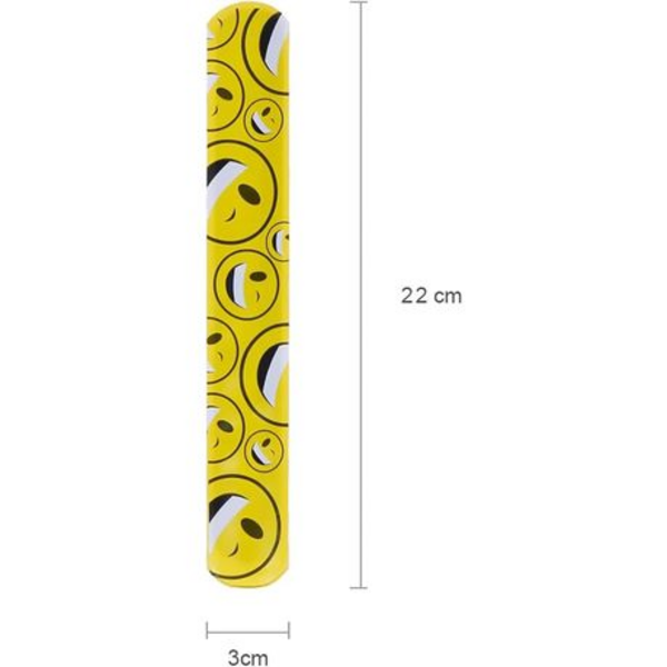 30 Emoji & Unicorn Snap Wristbands - Image 8
