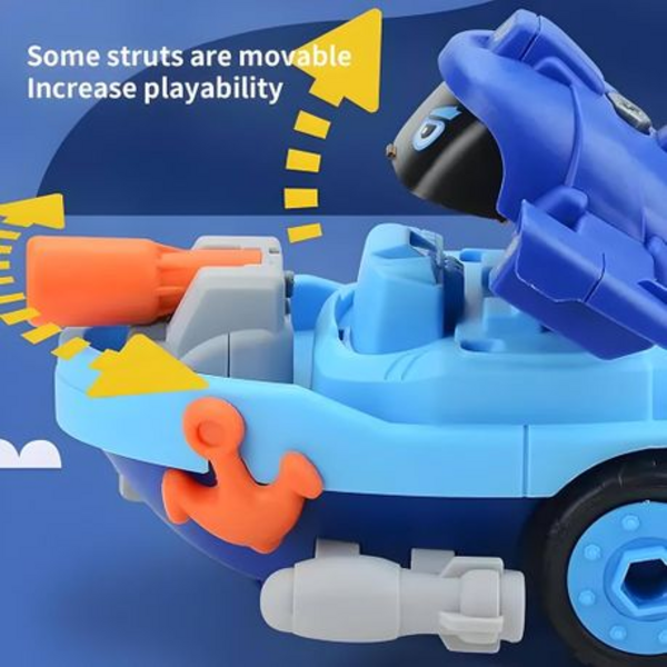 Mission Ready: Set of 2 Military Take Apart and Reconstruct Vehicles - Image 7
