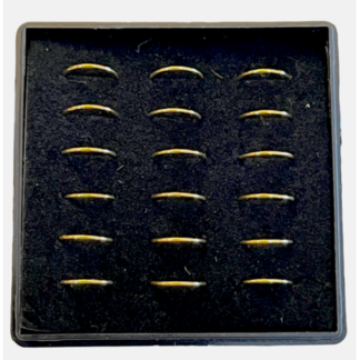 18 x Gold Nose Rings - 316L Surgical Steel - Simple But Elegant