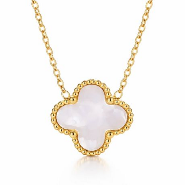 Four Leaf Clover - Van Cleef Pendant Necklace - Luck in Bloom - Image 8