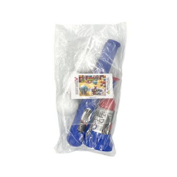 Super Baseball Fun: Automatic Ball Launcher Adjustable Bat, 3 Plastic Balls