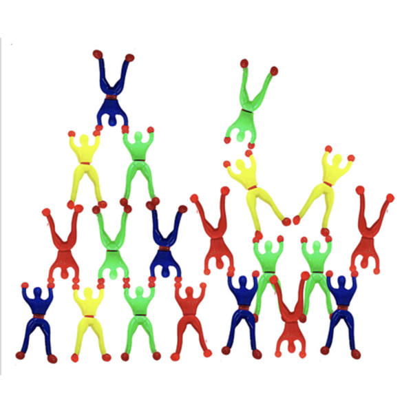 Sticky Men Takeover - 20 Pack of Wall-Climbing Fun for Parties and Prizes - Image 2