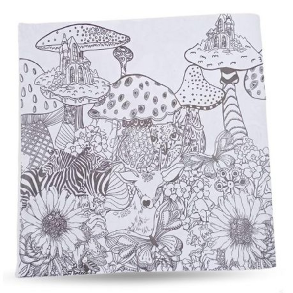 24-Page Wonderful Forest Mandala Colouring Book - Beginner-Friendly! - Image 2