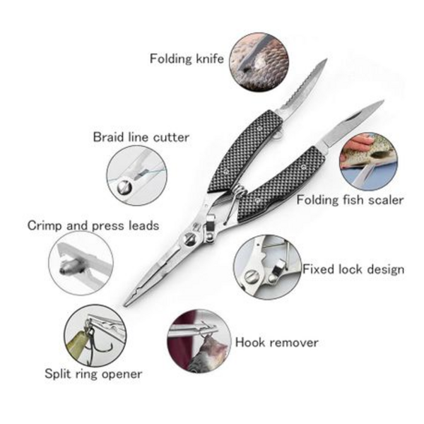 Multi-functional Lightweight Fishing Plier Hook Remover Tool