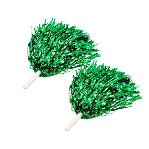 Sparkle in Every Shake Set of 2 Pom Poms - Vibrant Shine for Every Cheer - Image 32