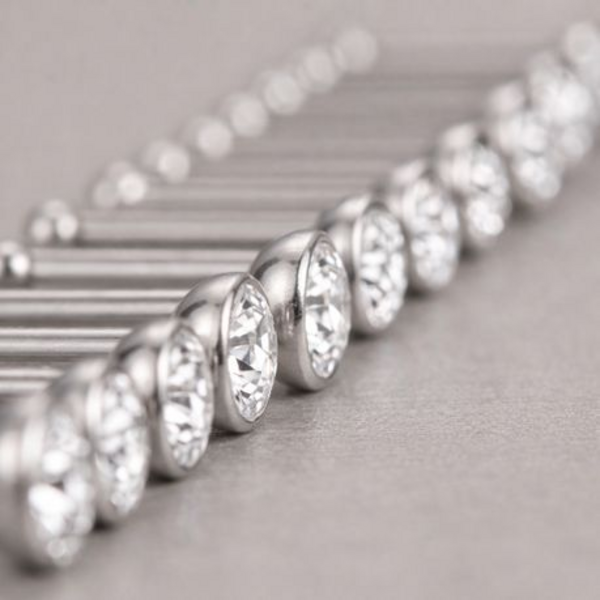 24 Nose Stud Set - CZ Crystal Nose Piercing Studs (Multicolour / White) - Image 10