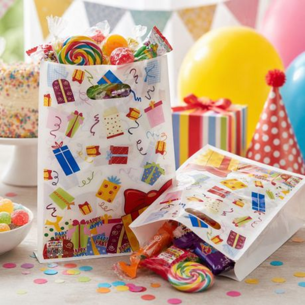 Pack of 30 All-in-One Party Solution, Birthday Party Plastic Bags - Image 5