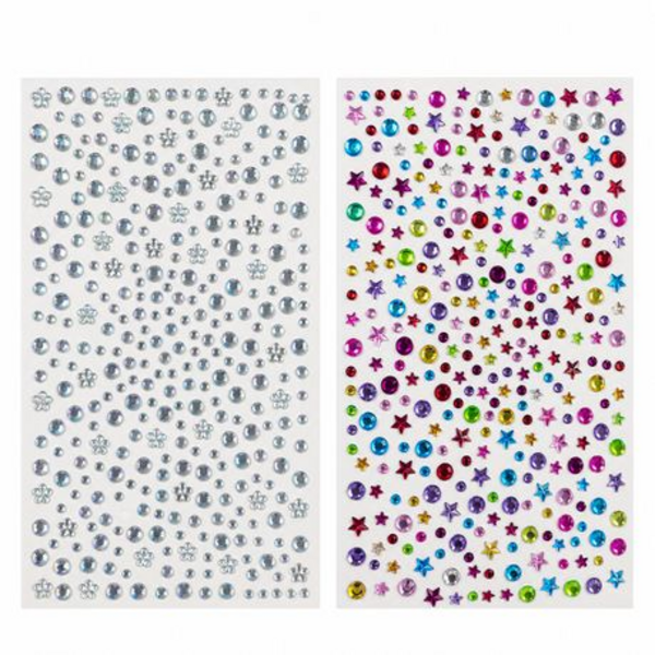 Double Pack of Nordik 3D Shimmering Rhinestone Face and Body Gems - Image 10