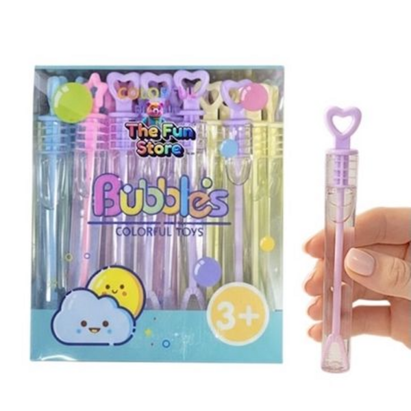 48pc Vibrant Bubble Wands with Decorative Shapes - Perfect for Celebrations - Image 3