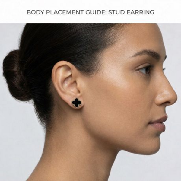 Elevate your style with timeless Vintage Alhambra Earringse. - Image 6