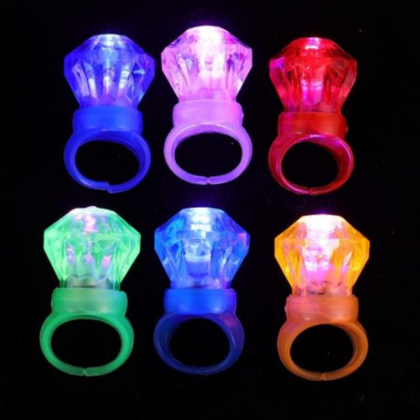 Light Up the Party with Our Glow-tastic Rings! Bulk Prizes Rewards & Gifts - Image 3