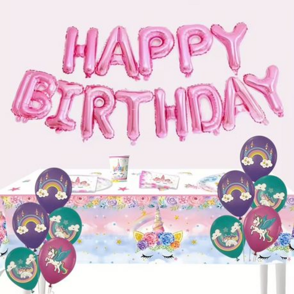 Unleash the Magic with Our 5-Piece Unicorn-themed Party Balloons! - Image 3