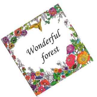 24-Page Wonderful Forest Mandala Colouring Book - Beginner-Friendly!