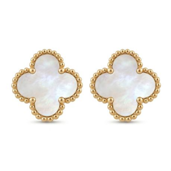 Elevate your style with timeless Vintage Alhambra Earringse. - Image 10