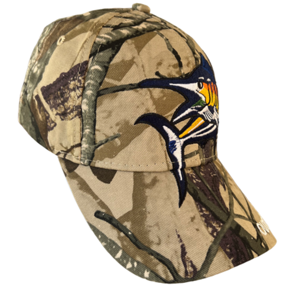 Marlon's Adventure Baseball Cap - Dive into the Wild in Dive -Navy or Camo - Green Kharki & Brown Ca