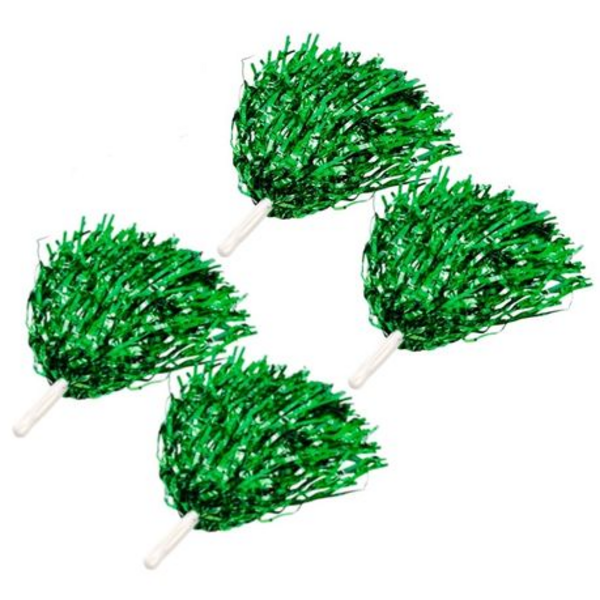 Sparkle in Every Shake Set of 2 Pom Poms - Vibrant Shine for Every Cheer - Image 37
