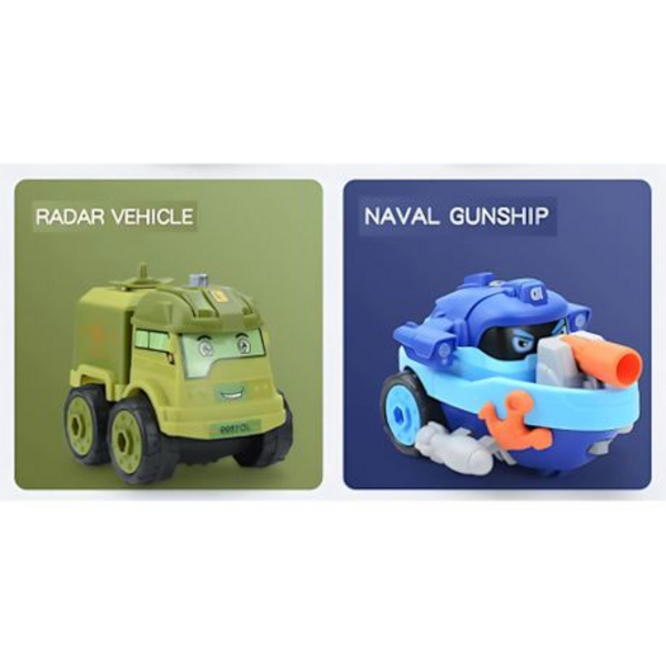 Mission Ready: Set of 2 Military Take Apart and Reconstruct Vehicles - Image 8