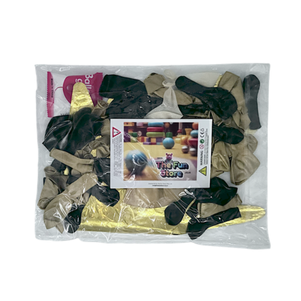 60-Piece "Let's Party" Balloon Kit Decoration Set - Image 10