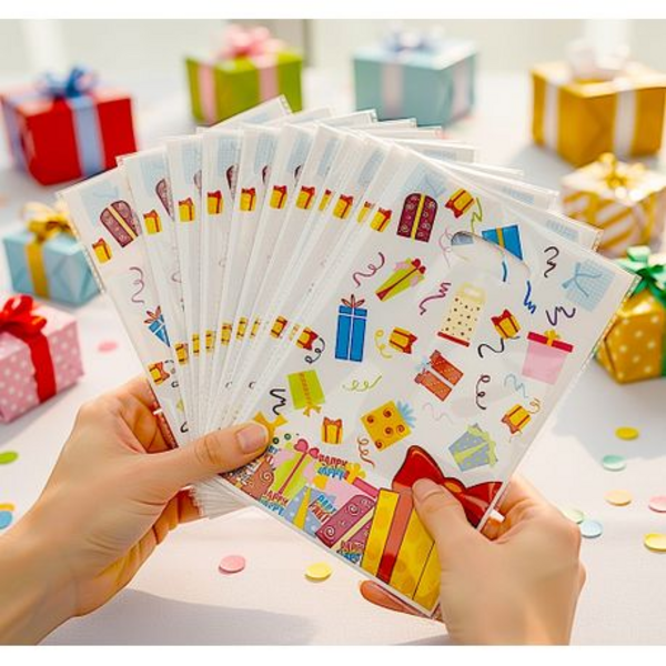 Pack of 30 All-in-One Party Solution, Birthday Party Plastic Bags - Image 3