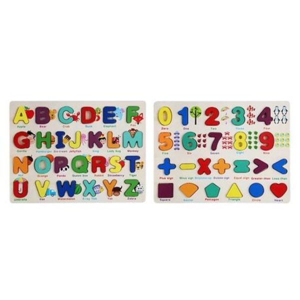Double the Fun: 2-in-1 Puzzle Pack for Early Learning