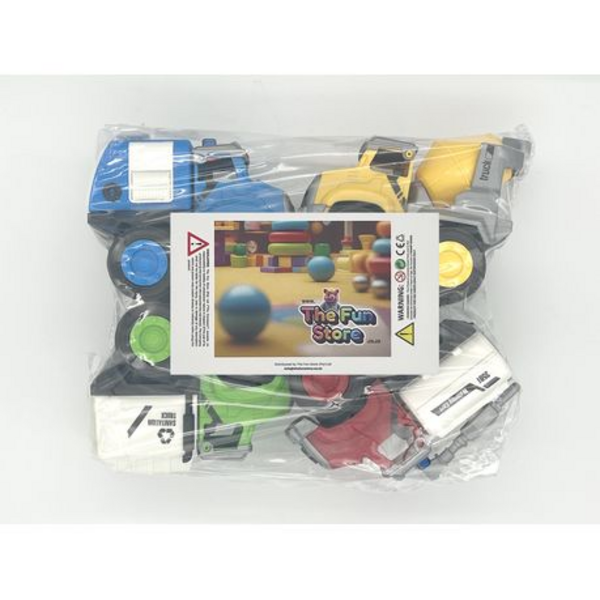 Roll Out the Red Carpet with Set of 4 Non Take Apart Trucks - Image 11