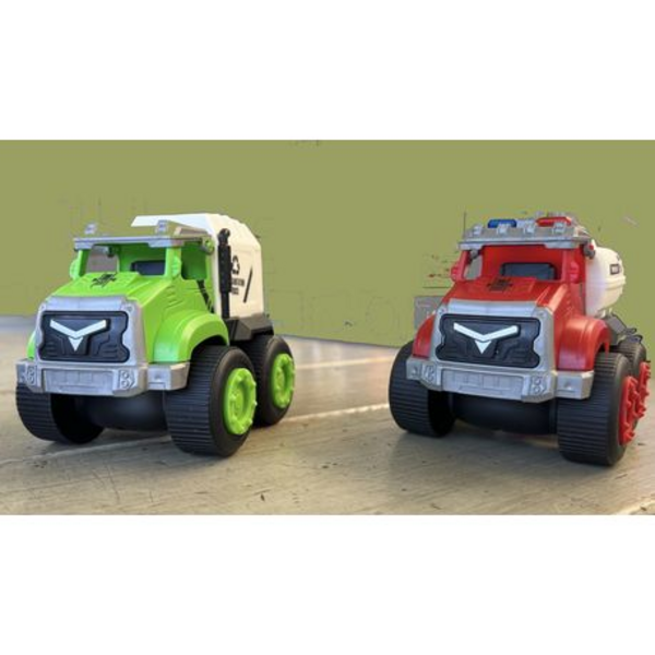 Roll Out the Red Carpet with Set of 4 Non Take Apart Trucks - Image 8
