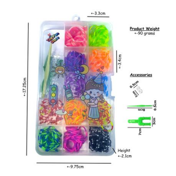 Band-tastic Braider: Loom Band Starter Kit for Girls, Boy or Gift to a Kid! - Image 2