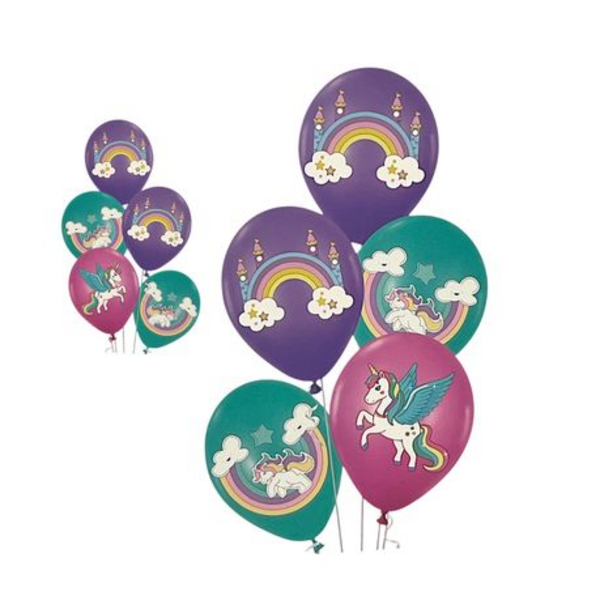 Unleash the Magic with Our 5-Piece Unicorn-themed Party Balloons! - Image 5