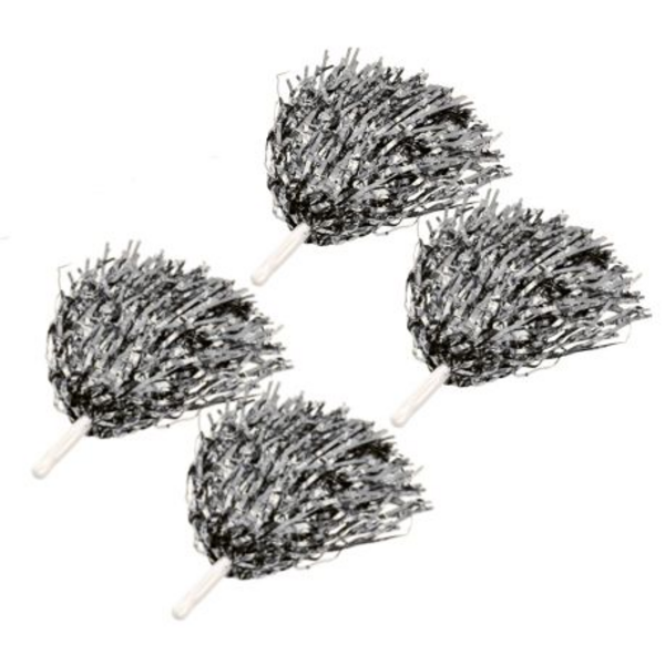 Sparkle in Every Shake Set of 2 Pom Poms - Vibrant Shine for Every Cheer - Image 39